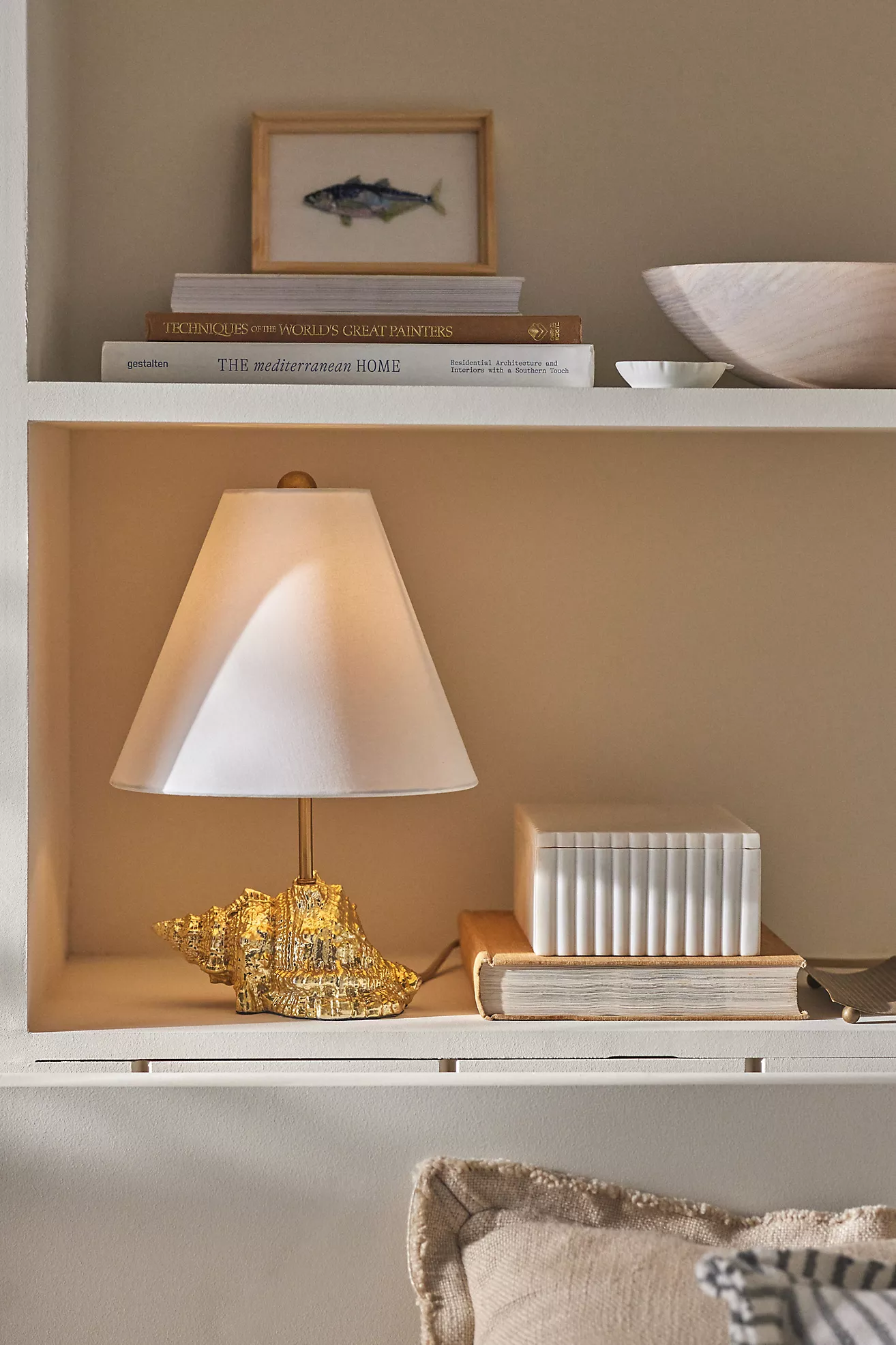 The Icon Table Lamp: Shell Edition