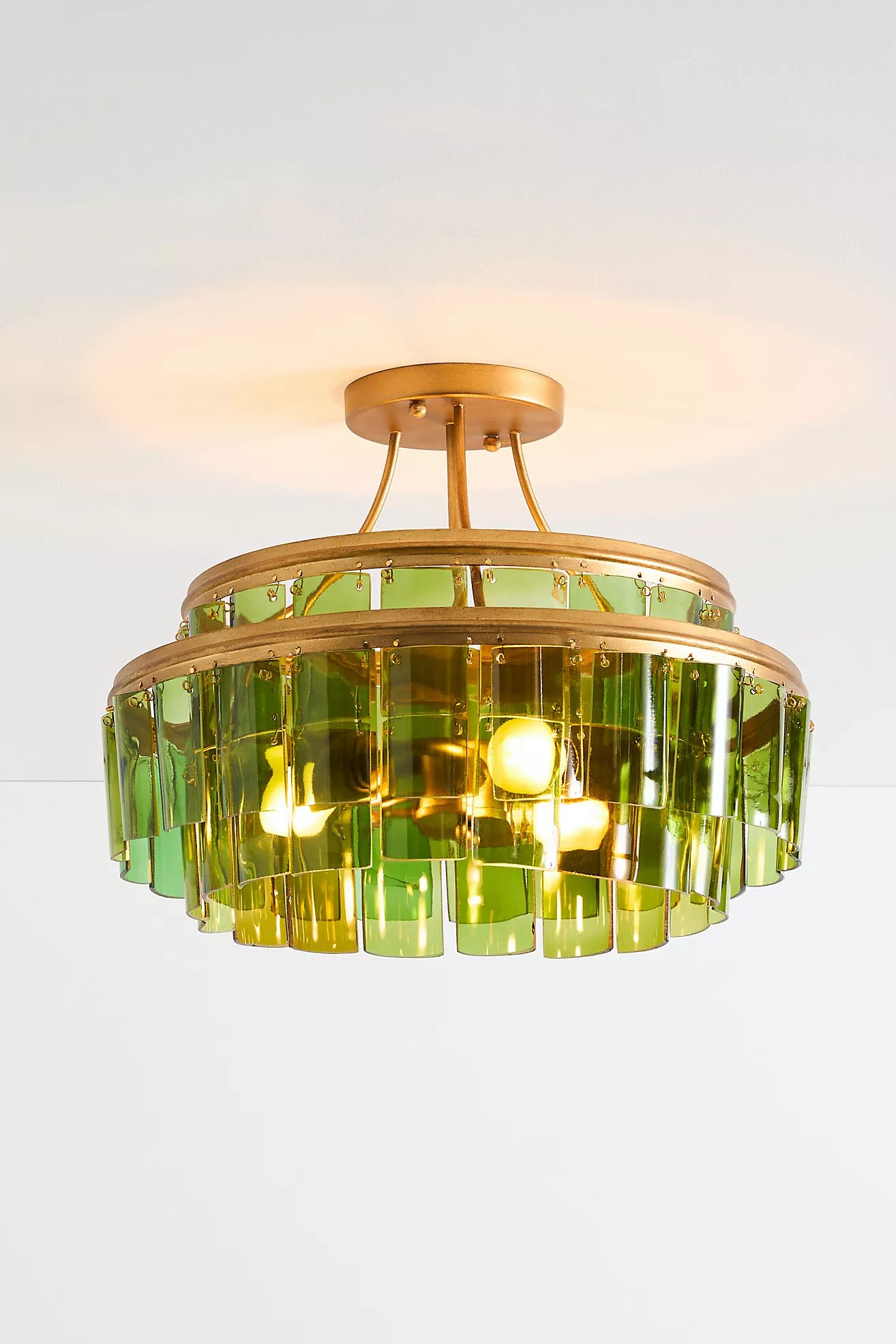 Vintner Glass Semi-Flush Mount