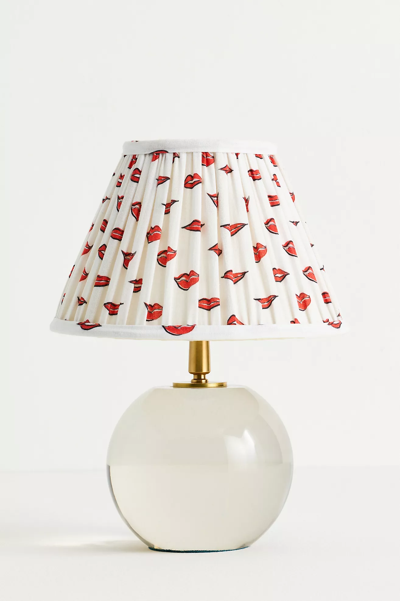 Pooky The Katherine Cordless Rechargeable Glass Table Lamp