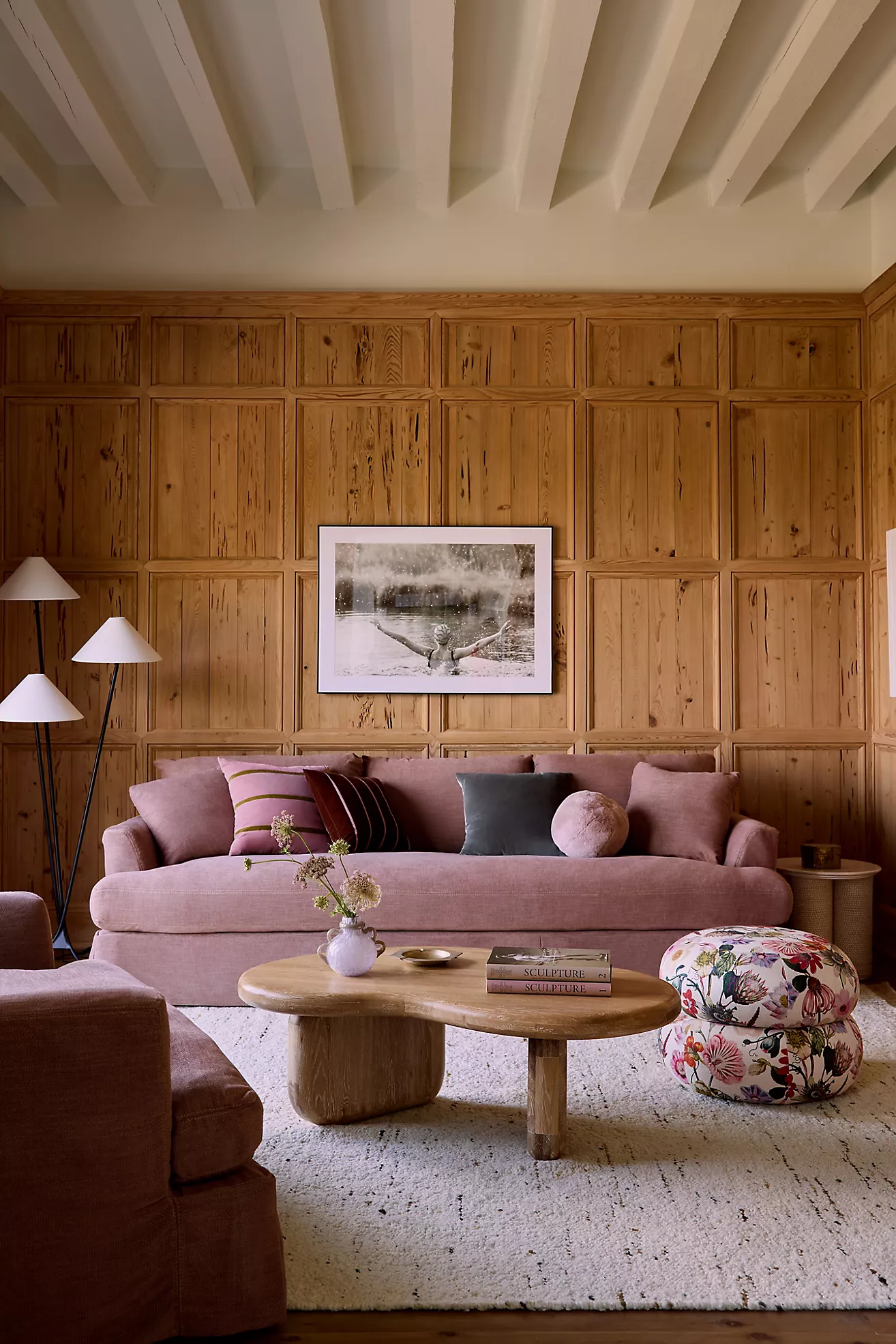 Cedar Floor Lamp