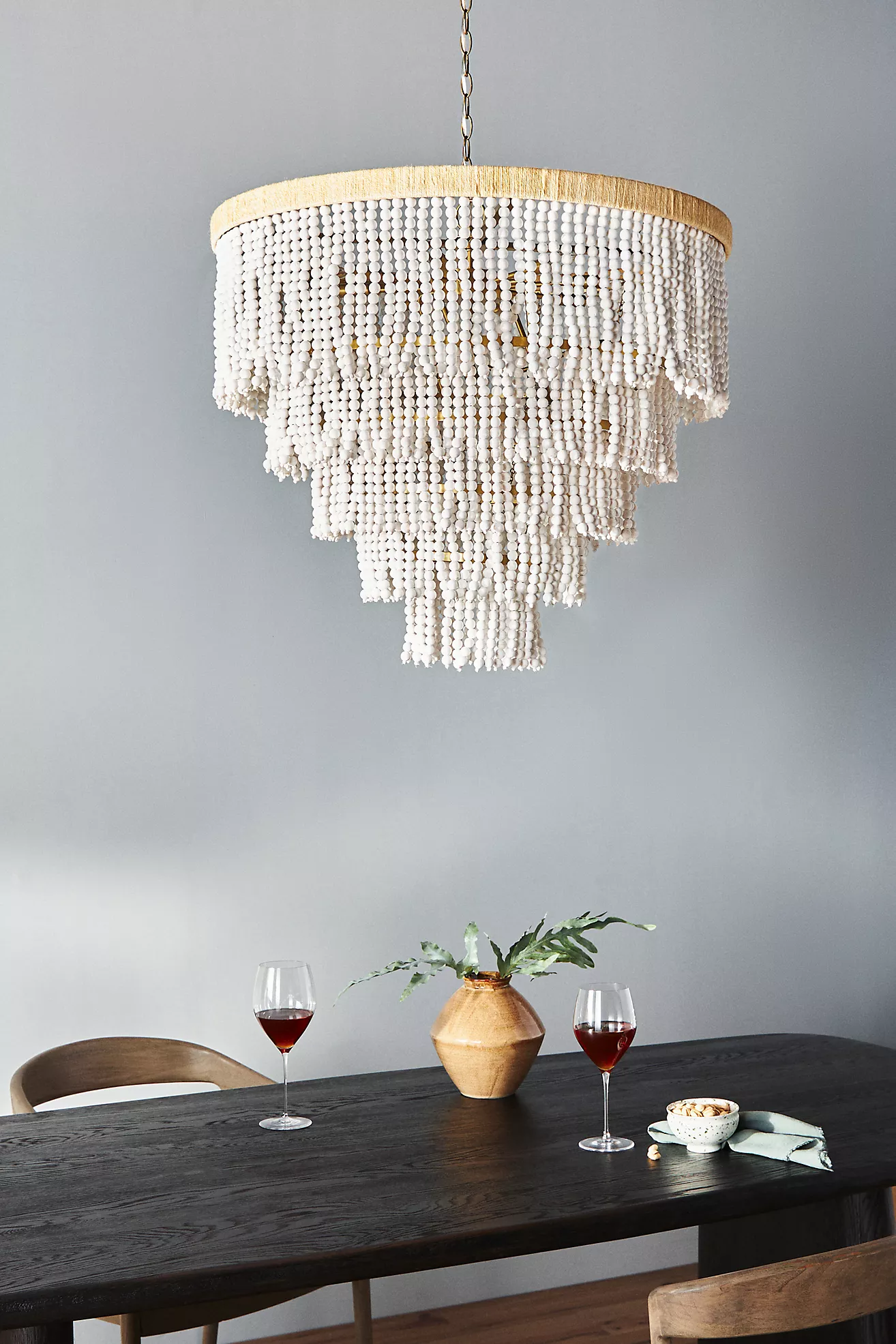 Waterfall Beaded Chandelier
