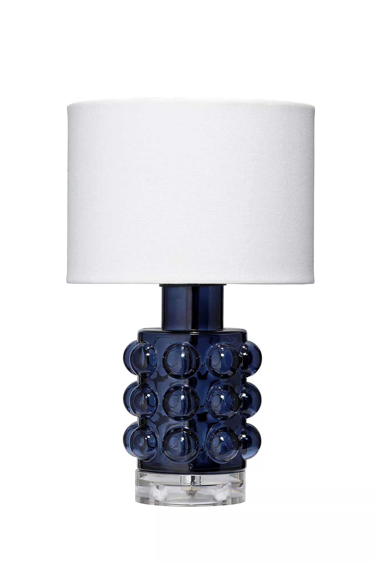 Seltzer Blue Glass Table Lamp​