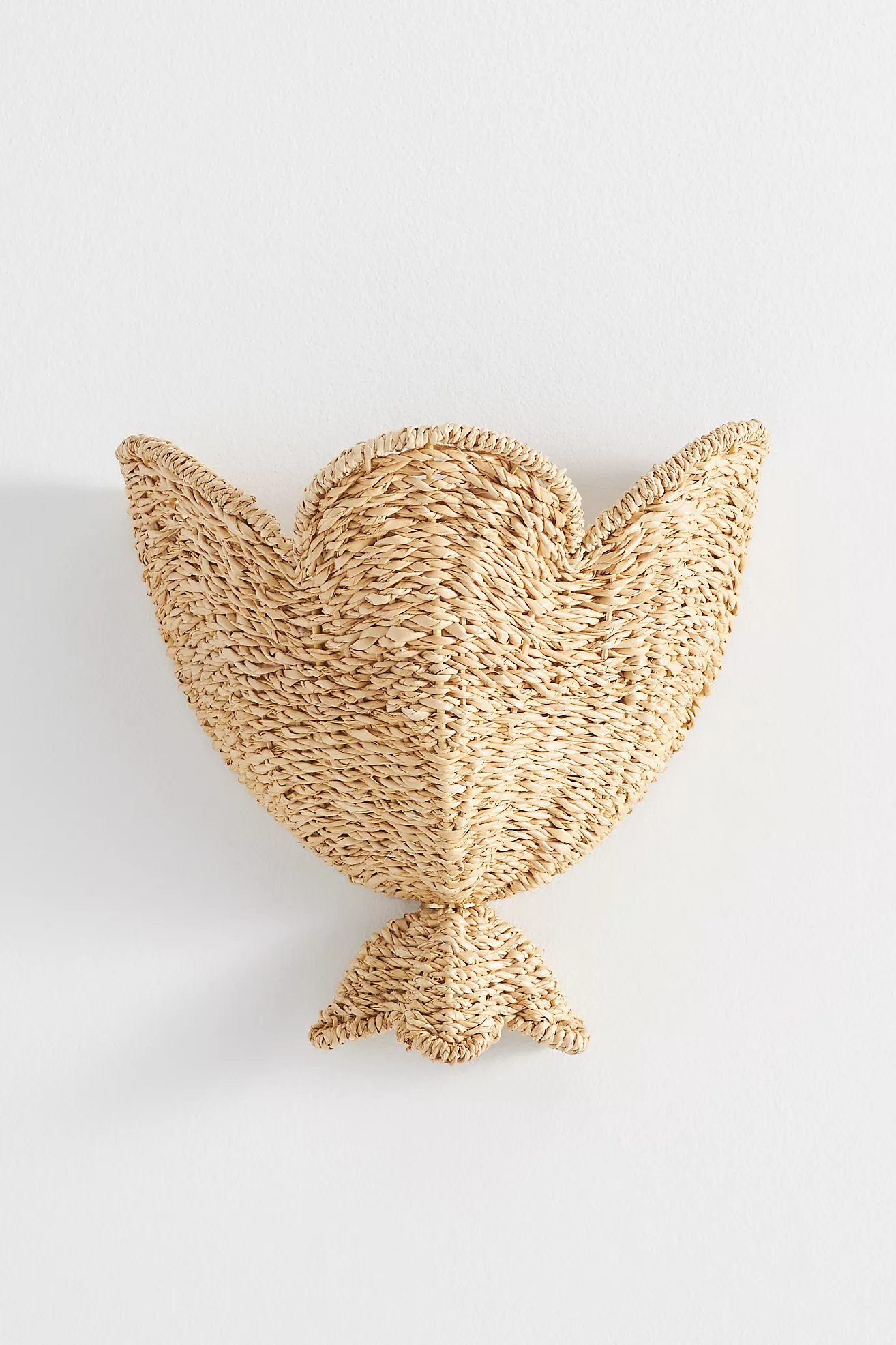 Solie Woven Wicker Wall Sconce