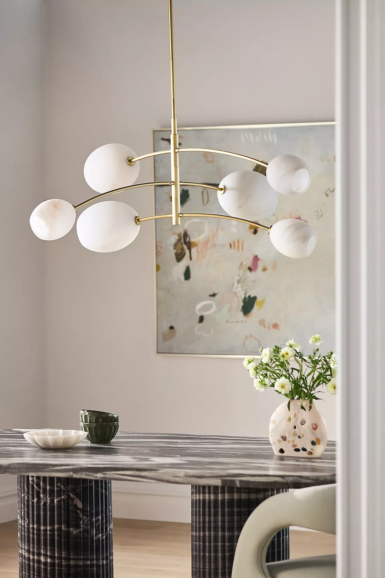 Artemis Alabaster Chandelier