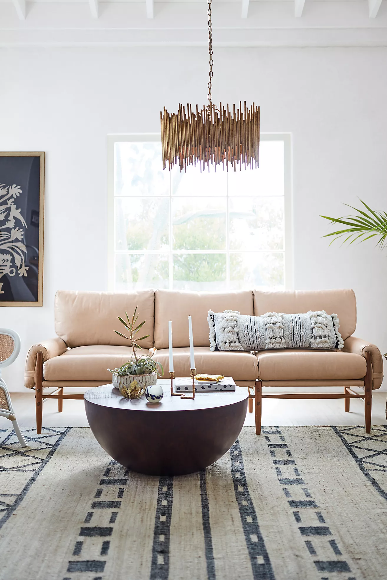 Gathered Glow Metal Chandelier