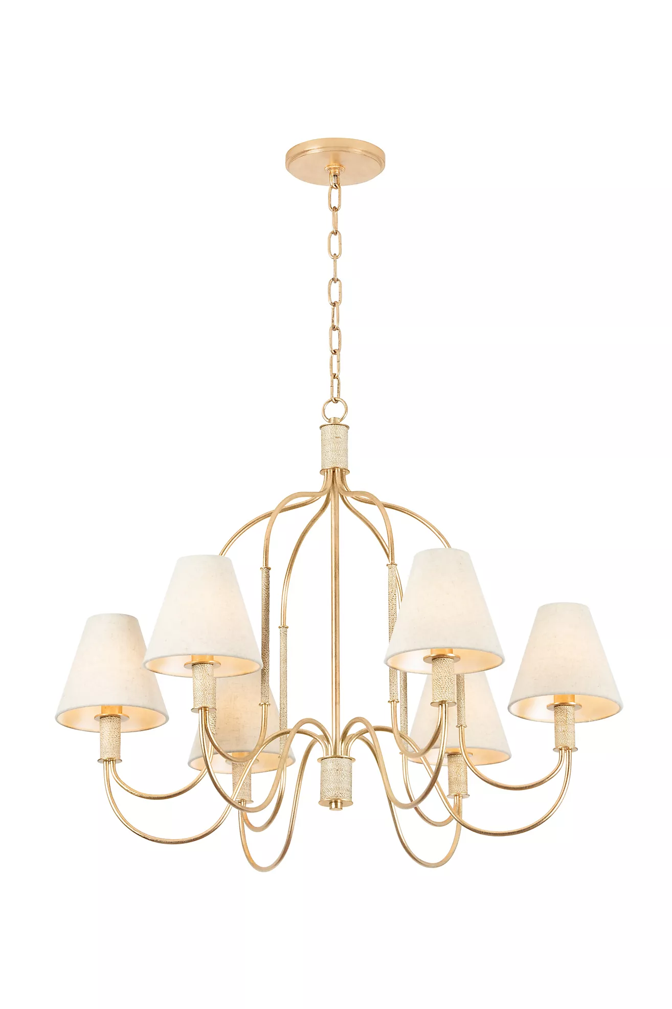 Warrensburg Metal Shaded Chandelier
