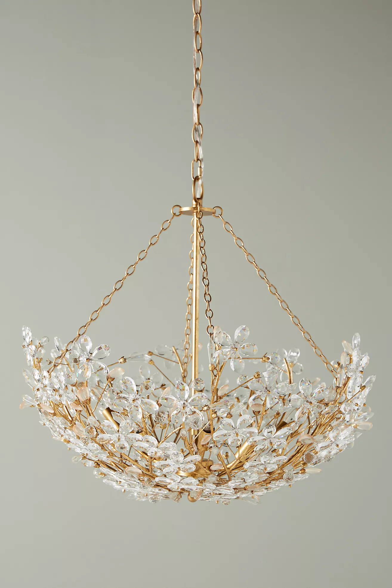 Cheshire Basin Glass and Metal Pendant