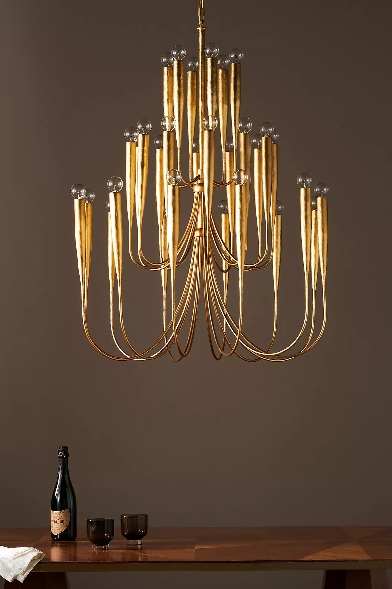 Acadia Tiered Metal Chandelier