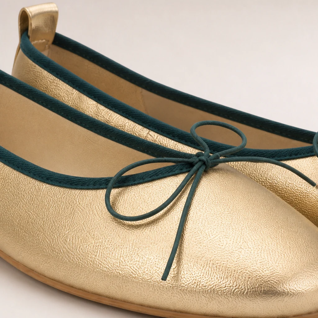 Close-updetail van het platte balletmateriaal en de boogconstructie