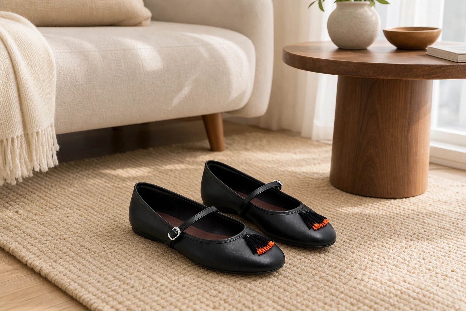 Scarpe basse Mary Jane in stile stile di vita